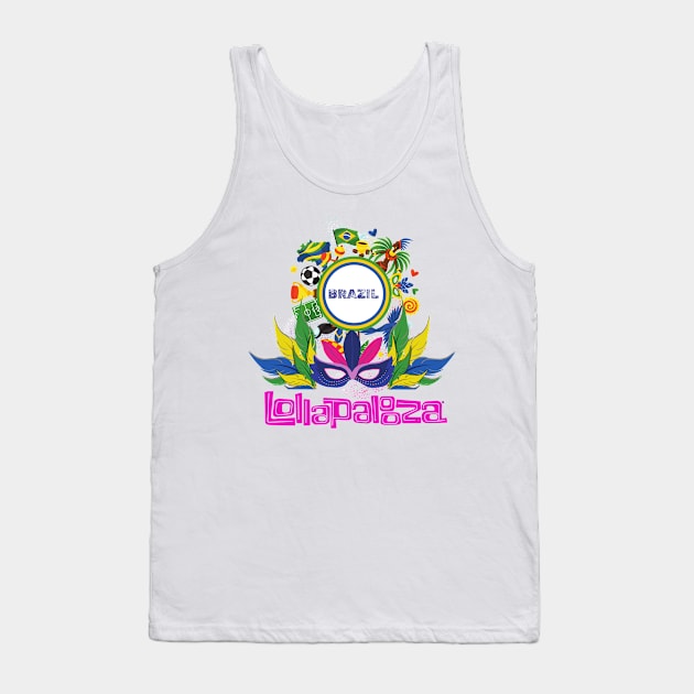 Lollapalooza Tank Top by smkworld